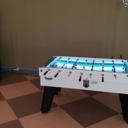 Instalación de Video Recreativo / Arcade y Futbolín para Boda